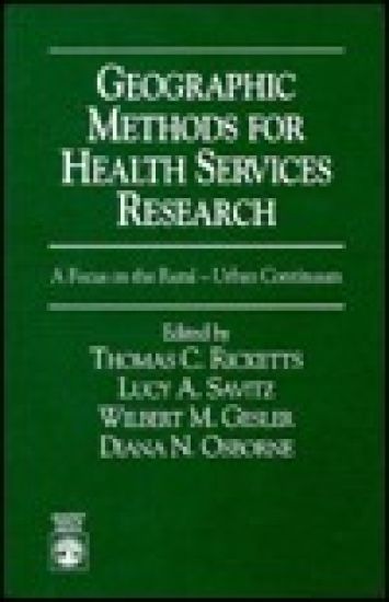 Geographic Methods for Health Services Research