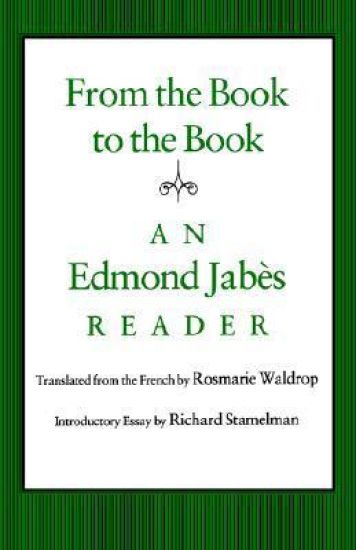 From the Book to the Book