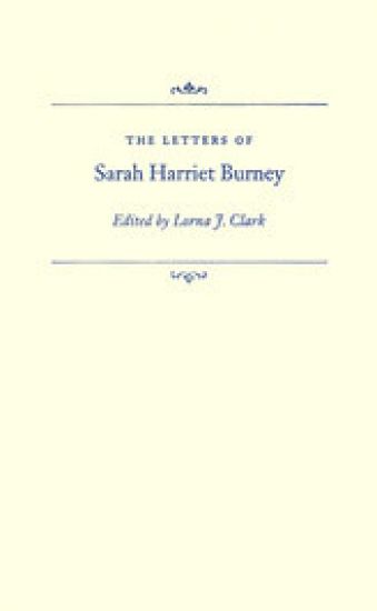 The Letters of Sarah Harriet Burney