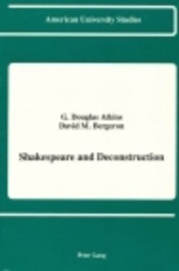 Shakespeare and Deconstruction