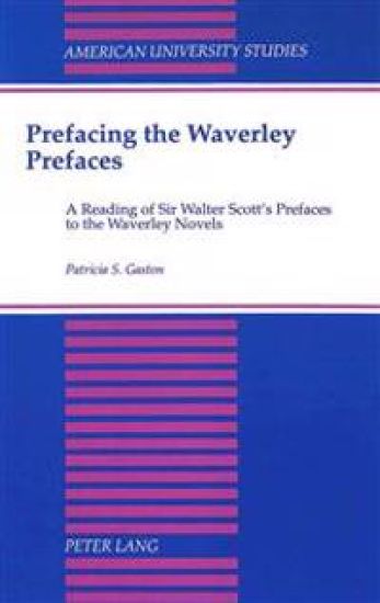 Prefacing the Waverley Prefaces