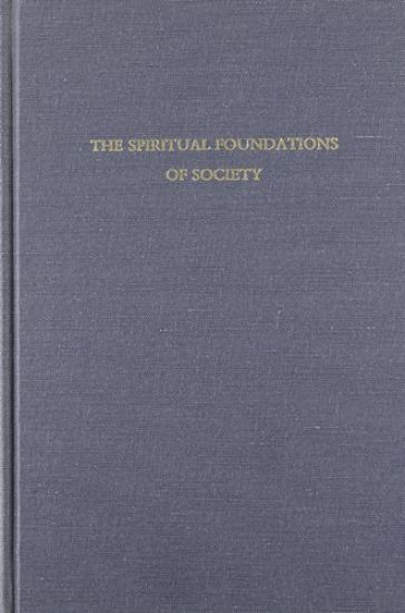 Spiritual Foundations of Society