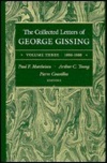 The Collected Letters of George Gissing Volume 3