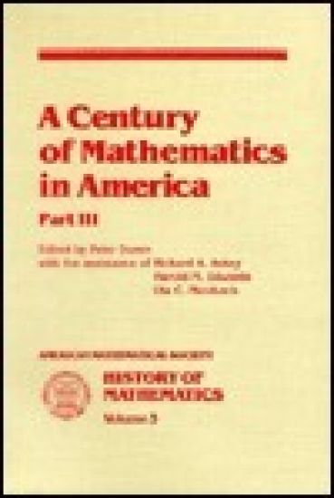 A Century of Mathematics in America