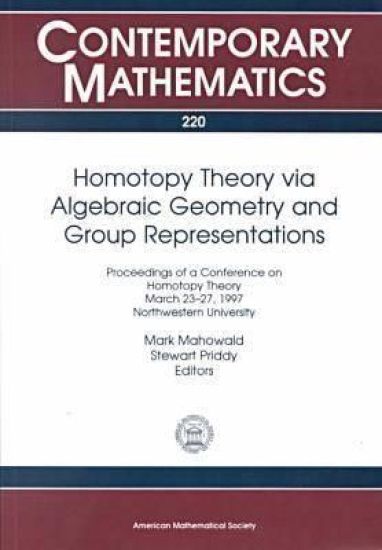 Homotopy Theory Via Algebraic Geometry and Group Representations