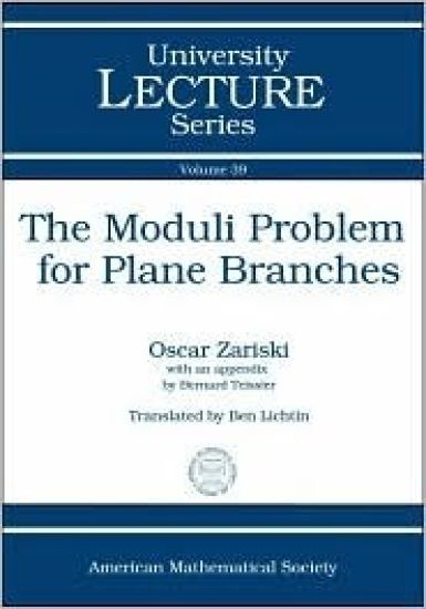 The Moduli Problem for Plane Branches