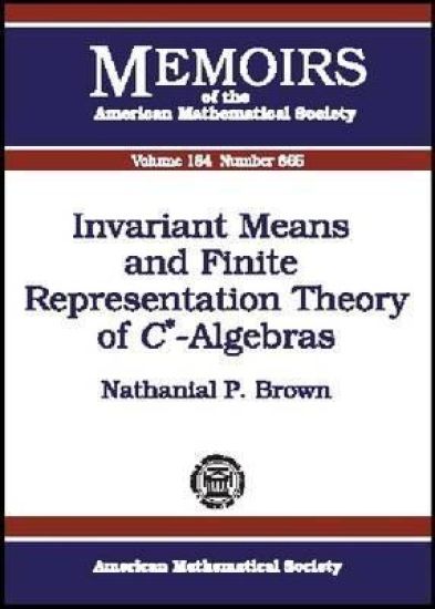 Invariant Means and Finite Representation Theory of C*-Algebras