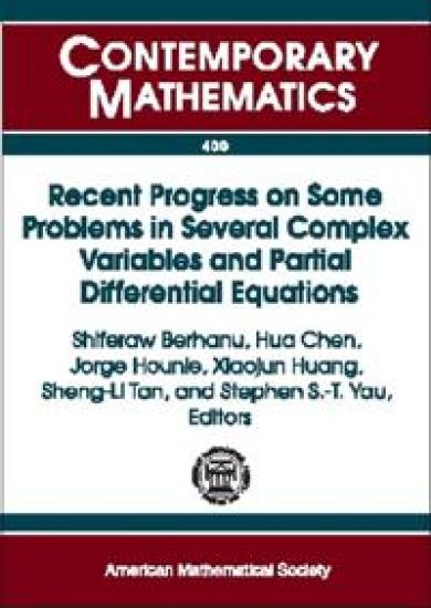 Recent Progress on Some Problems in Several Complex Variables And Partial Differential Equations