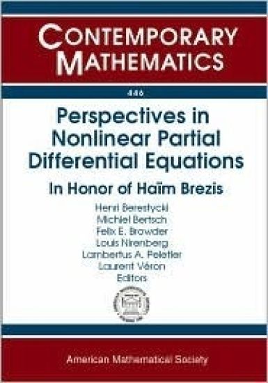 Perspectives in Nonlinear Partial Differential Equations