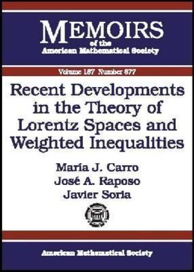 Recent Developments in the Theory of Lorentz Spaces and Weighted Inequalities