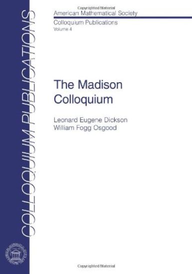 Madison Colloquium