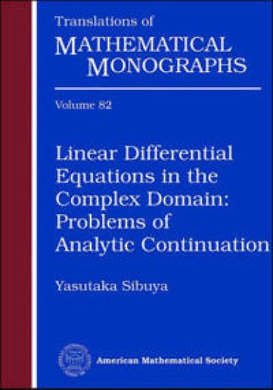 Linear Differential Equations in the Complex Domain