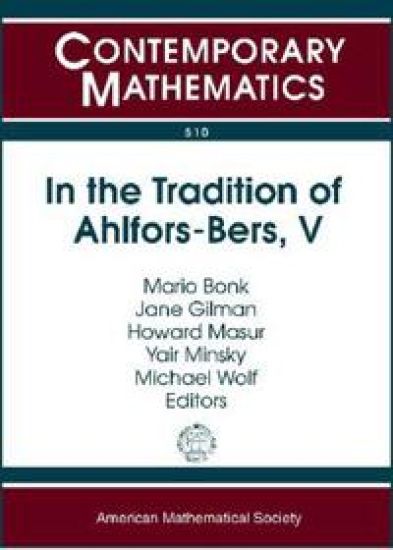 In the Tradition of Ahlfors-Bers, V