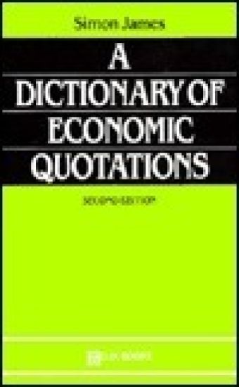 Dict of Economic Quotations CB
