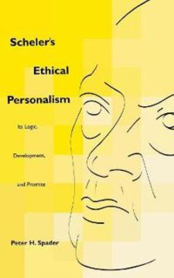 Scheler's Ethical Personalism