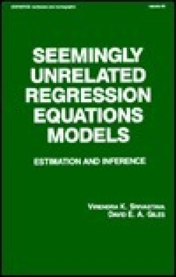 Seemingly Unrelated Regression Equations Models