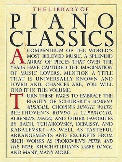 Library of Piano Classics