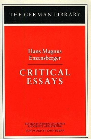 Critical Essays: Hans Magnus Enzensberger
