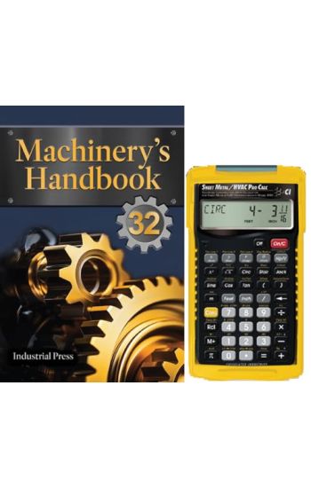 Machinery's Handbook 32nd Edition & 4090 Sheet Metal / HVAC Pro Calc Calculator (Set): Toolbox