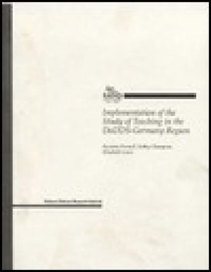 Implementation of the Study of Teaching in the Dodds-Germany Region