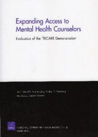 Expanding Access to Mental Health Counselors