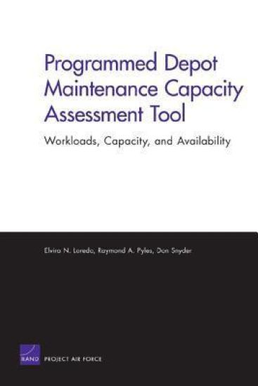 Programmed Depot Maintenance Capacity Assessment Tool