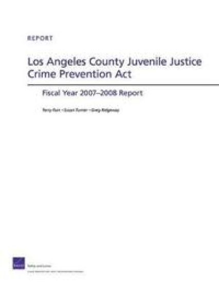 Los Angeles County Juvenile Justice Crime Prevention Act