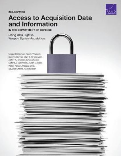 Issues with Access to Acquisition Data and Information in the Department of Defense