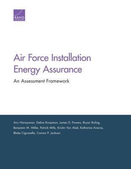 Air Force Installation Energy Assurance