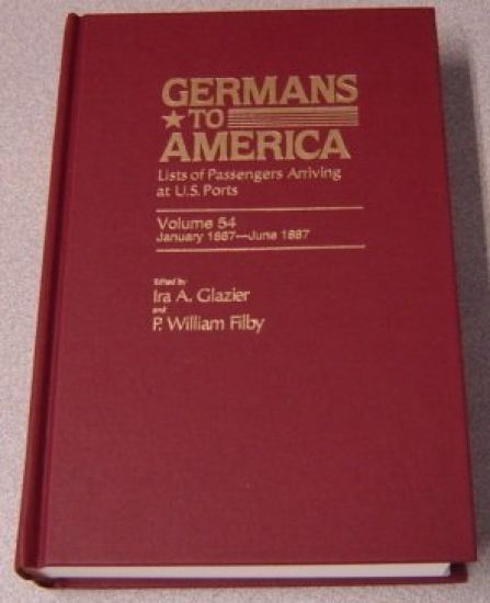 Germans to America, Jan. 3, 1887-June 30, 1887
