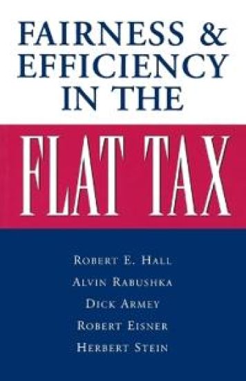 Fairness and Efficiency in the Flat Tax