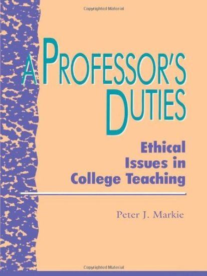 A Professor's Duties