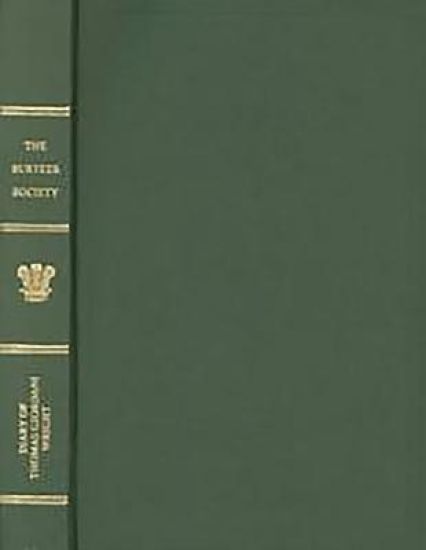The Diary of Thomas Giordani Wright, Newcastle Doctor, 1826-1829