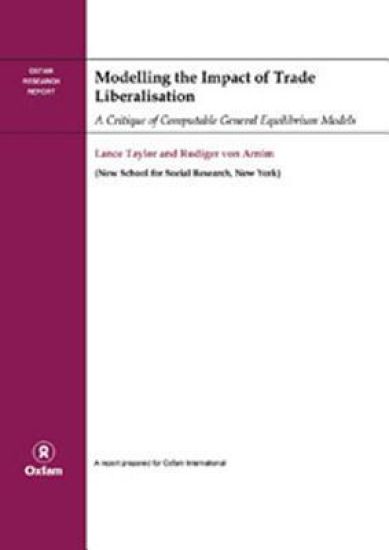 Modelling the Impact of Trade Liberalisation