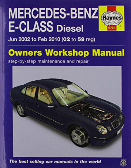 Mercedes-Benz E-Class Diesel (02 to 10) Haynes Repair Manual