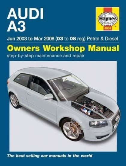 Audi A3 Petrol & Diesel (Jun 03 - Mar 08) Haynes Repair Manual
