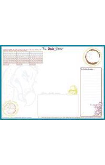 The Dodo Jotter Pad - A3 Desk Sized Jotter-Scribble-Doodle-to-do-List-Tear-off-Notepad