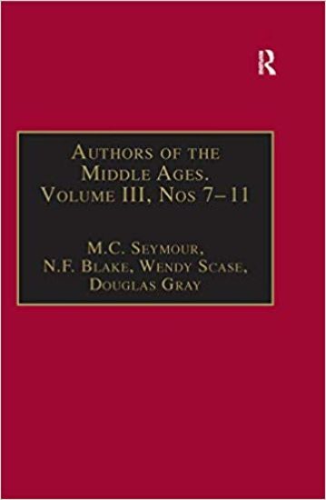 Authors of the Middle Ages, Volume III, Nos 7–11