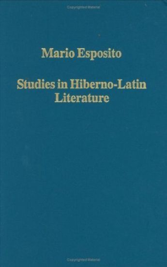 Studies in Hiberno-Latin Literature