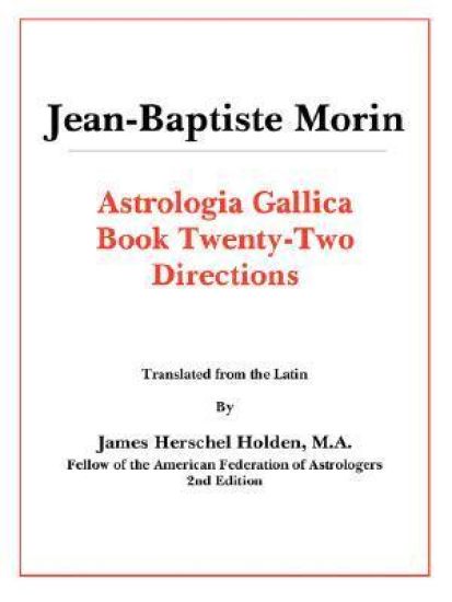 Astrologia Gallica Book 22