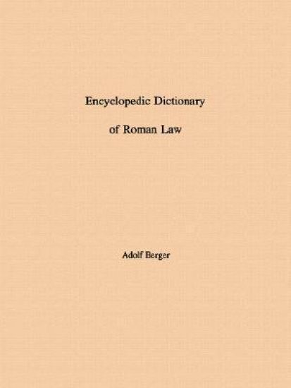 Encyclopedic Dictionary of Roman Law