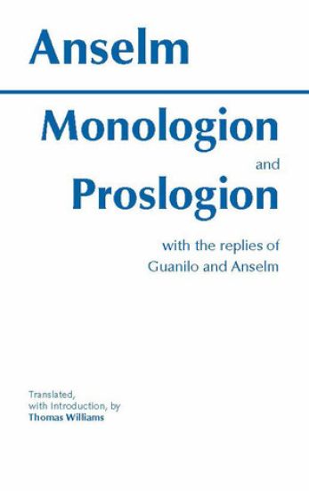 Monologion and Proslogion