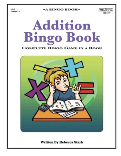 Addition Bingo Book: Complete Bingo Game In A Book