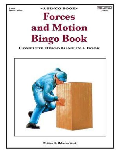 Forces and Motion Bingo Book: Complete Bingo Game In A Book