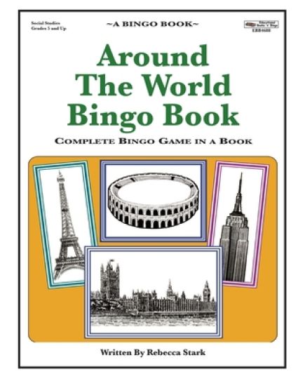 Around The World Bingo Book: Complete Bingo Game In A Book