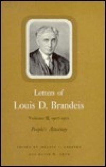 Letters of Louis D. Brandeis