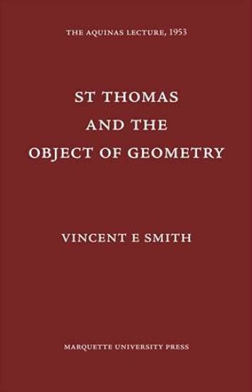 St. Thomas on the Object of Geometry