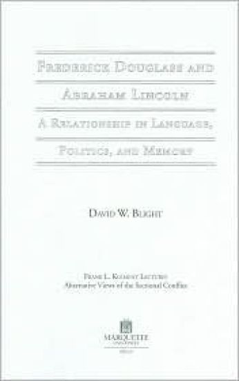 Frederick Douglass and Abraham Lincoln