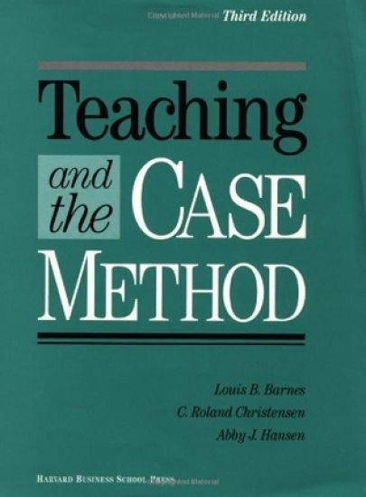 Teaching and the Case Method