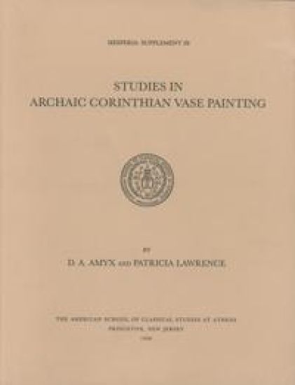 Studies in Archaic Corinthian Vase Painting